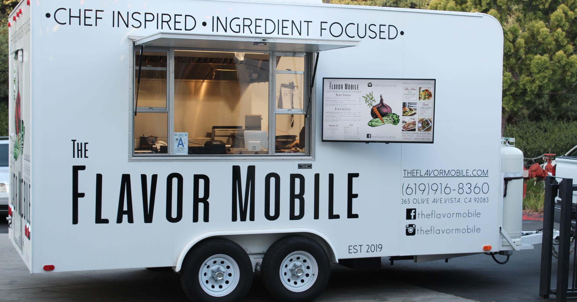 Mobile Food Truck Catering Flavor Chef Catering